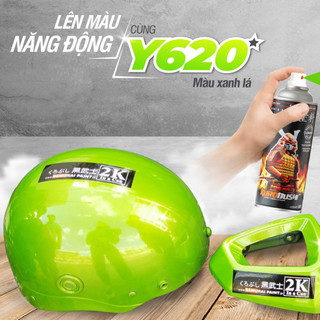 Sơn Samurai Màu Xanh Lá Lấp Lánh Y620 New Green
