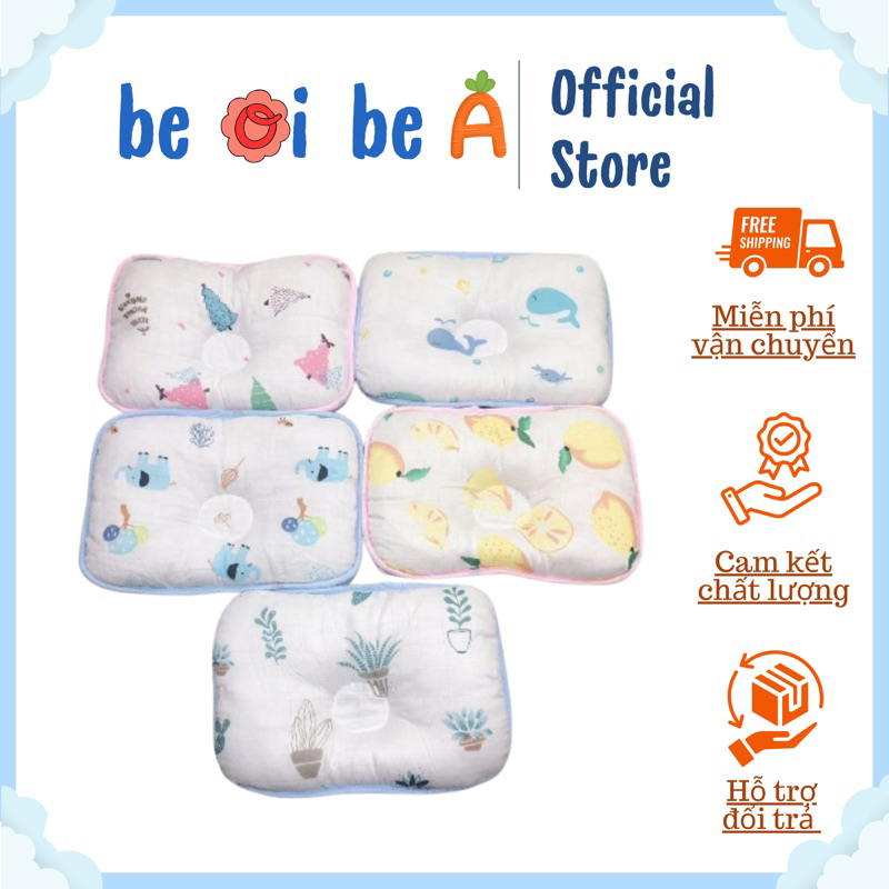 Gối lõm xô cho bé