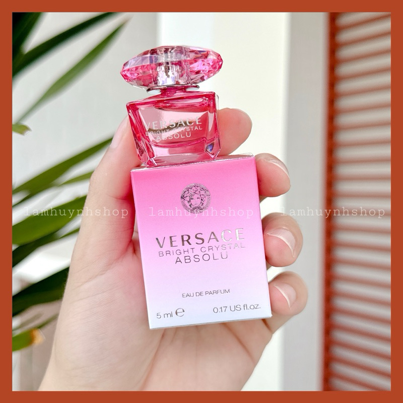 [ CHÍNH HÃNG] Nước hoa mini VERSACE BRIGHT CRYSTAL ABSOLU 5ml
