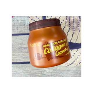 Hấp dầu ủ tóc collagen karanz dừa (nâu) 1000ml [Wego_Cosmectics]