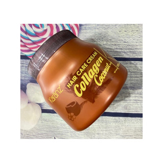 Hấp dầu kem ủ tóc Collagen Karanz dừa (nâu)1000ml [Wego_Cosmectics]