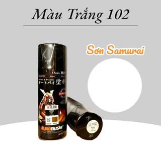 Sơn Samurai Màu Trắng 102 - Màu Trắng Tinh - 400ml