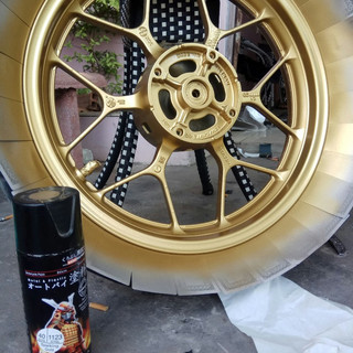 Sơn Samurai Màu Vàng Đồng Lấp Lánh 1123