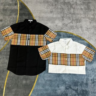 Áo sơ mi nam tay ngắn BBR mẫu mới 2 màu đơn giản dễ phối đồ hàng chuẩn shop K_N LUXURY