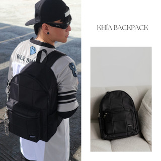 [Đang Restock] - Combo A1 -  Balo Khía + Túi Pouch - Laptop 14 inch