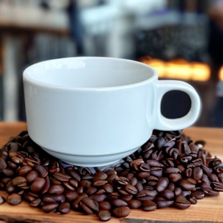 Chén Cà phê  Sứ Trắng OHIO, tách cafe, tách trà. Đồ dùng phục vụ bàn trà.