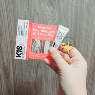 [ Minisize 5ml ] Mặt Nạ Phục Hồi Tóc Hư Tổn K18 Repair Hair Mask
