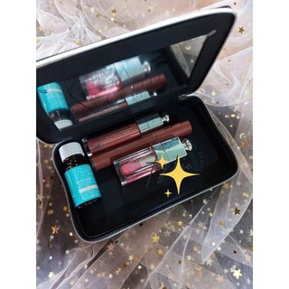 Túi mỹ phẩm Guerlain hộp nền đen