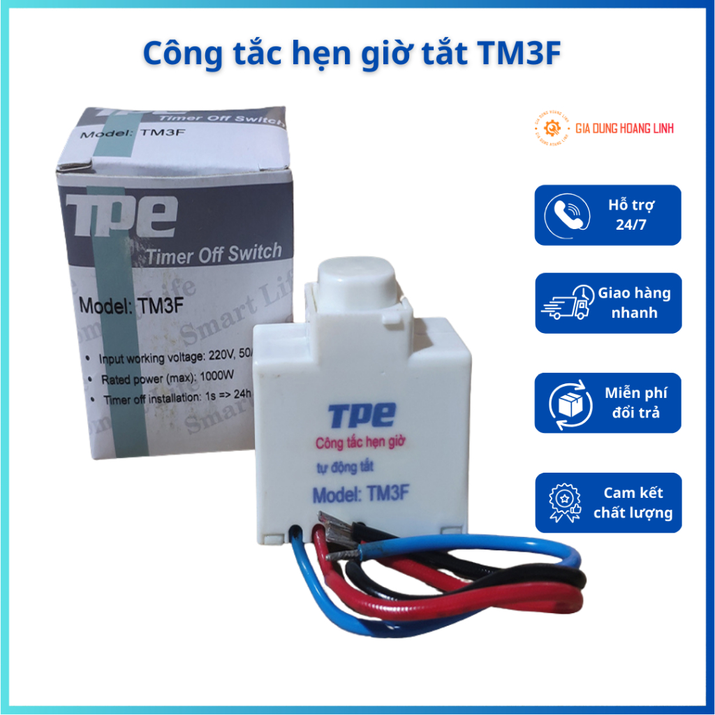 Công tắc hẹn giờ tắt TM3F