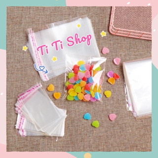 500G Túi Opp Bóng Kiếng Nilong Trong Suốt Keo Dán Miệng Đựng Phụ Kiện Đủ Size ( Túi Dày Loại 1 )