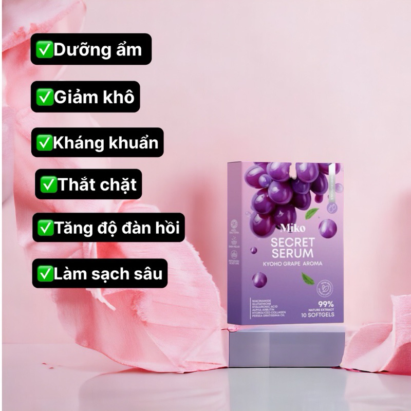 Gel se khít vùng kín 10 viên mỗi hộp cải thiện khô nâng cao độ săn chắc kháng khuẩn chống viêm