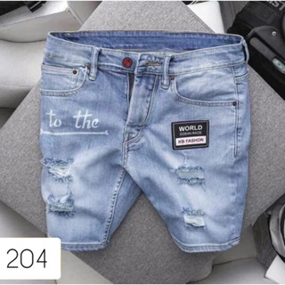Quần Short Jean nam BigSize 40kg-90kg Chất vải Denim co giãn 4 chiều, Chuẩn From dáng