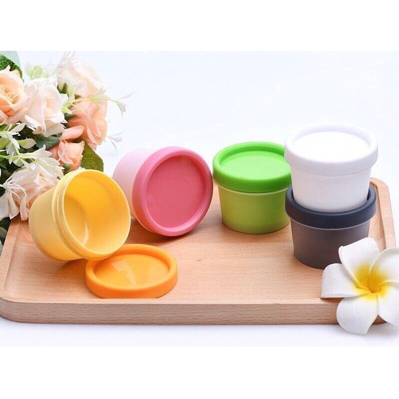 Hũ nhựa chiết mỹ phẩm (hũ ly, 100g)