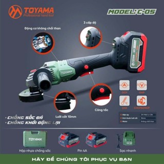 [C-05] Máy mài pin TOYAMA Chống sốc đá chống khởi động lại chân phổ thông