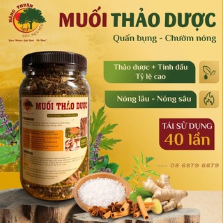 Muối Thảo Dược Quấn Bụng Chườm Nóng Sau Sinh