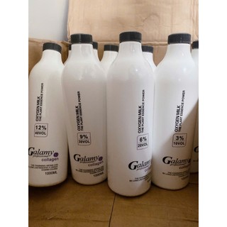 OXY TRỢ NHUỘM GALAMY 3-6-9-12% CHAI 1000ML shoptocdep100