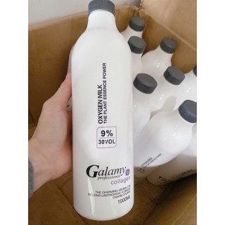 OXY TRỢ NHUỘM GALAMY 3-6-9-12% CHAI 1000ML shoptocdep100