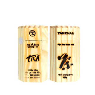 TRÀ OOLONG HỘP GỖ TÂM CHÂU 100G