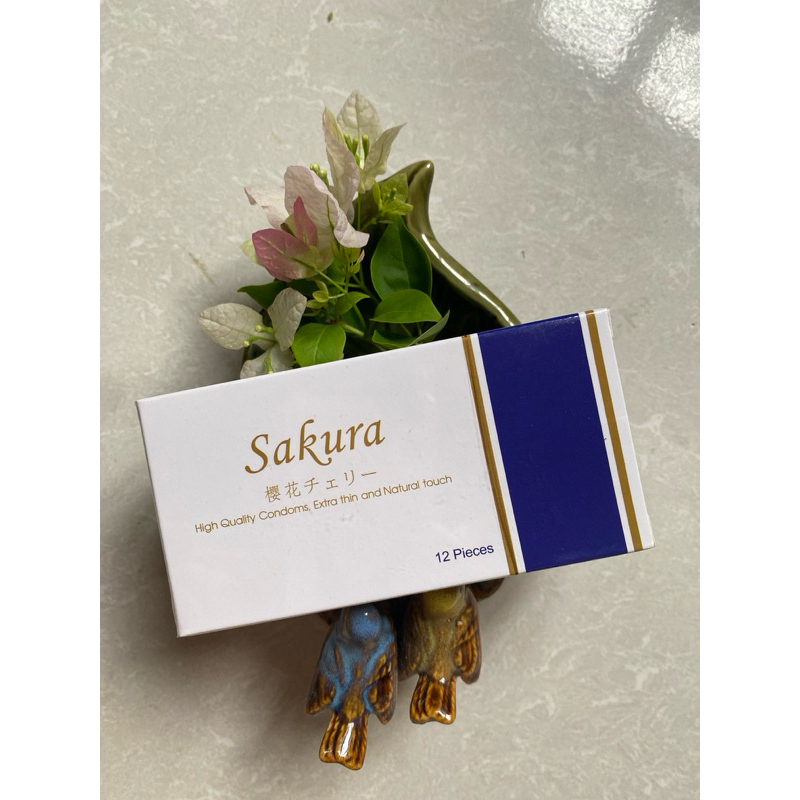 Bao Cao Su SAKURA Siêu Mỏng 12 Chiếc/ Hộp