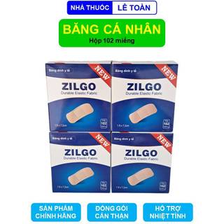 Băng cá nhân, băng dính y tế - Hộp 102 miếng
