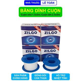 Băng keo lụa cuộn, băng dính lụa cuộn Zilgo - 1.25cm x 5m