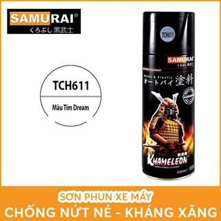TCH611 _Sơn xit Samurai TCH611 màu nho tím Dream Honda_ Dream Purple T/C