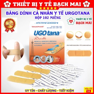Băng Dính Cá Nhân Y Tế Ugotana [Hộp, Lẻ]