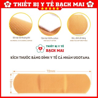 Băng Dính Cá Nhân Y Tế Ugotana [Hộp, Lẻ]