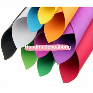 1 tờ giấy xốp mầm non 2mm khổ 50 x 80cm_ xốp eva/bitis- đồ dùng mầm non_ nguyên liệu hoa_ phụ kiện trang trí handmade