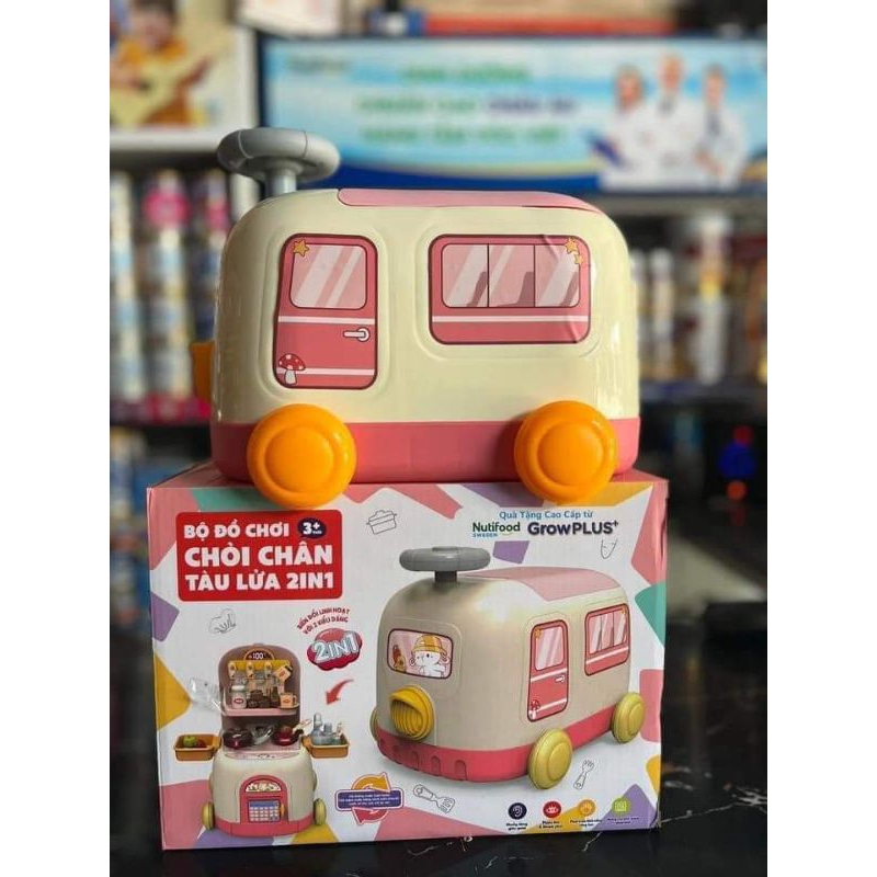 Bộ đồ chơi xe chòi chân tàu lửa