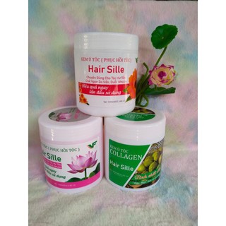 Kem hấp dầu ủ tóc, phục hồi tóc Hair Sille 1000ml
