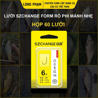 LƯỠI SZCHANGE FORM RÔ PHI MẢNH NHẸ ( HỘP 60 LƯỠI )