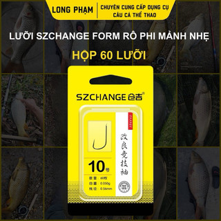 LƯỠI SZCHANGE FORM RÔ PHI MẢNH NHẸ ( HỘP 60 LƯỠI )