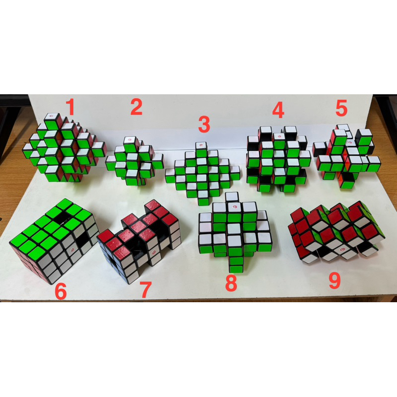 rubik biến thể mozhi series -Crystal 3x3x3 C4