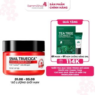 Some By Mi Kem dưỡng Snail Truecica Miracle Repair Cream 60g