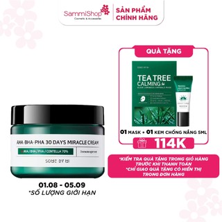 Some by mi kem dưỡng aha-bha-pha 30 days miracle cream 60g