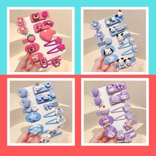 Set Kẹp Tóc Kim Loại Teen Dễ Thương Ngẫu Nhiên linh moon