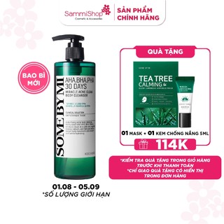 Some By Mi Sữa tắm AHA-BHA-PHA 30 Days Miracle Acne Clear Body Cleanser 400g