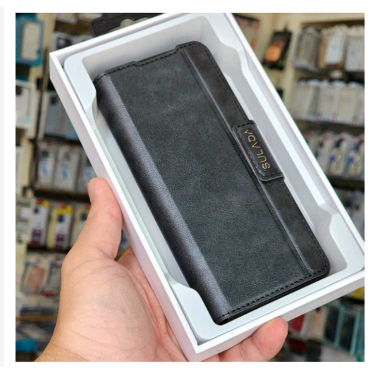 Bao da Sulada nắp gập 2 mặt cho Samsung Z Fold 6