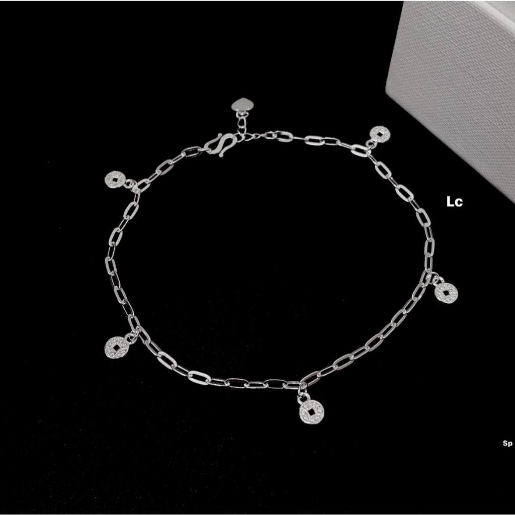 Lắc chân bạc 925