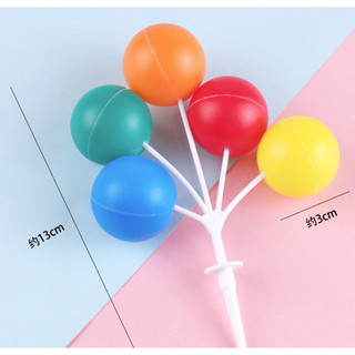 Set 5 quả bóng nhựa nhiều màu