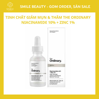 Tinh chất giảm mụn và thâm The Ordinary Niacinamide 10% + Zinc 1%