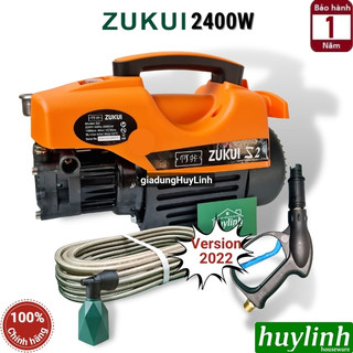 Máy xịt rửa xe mini Zukui S2 - 2000W [Zukui Z30 2400W] - Tặng bình xà bông (Osaka 2000W)