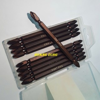 Bộ 10 Mũi Bắn Vít 2 Đầu Bake hàng FDW ĐÀI LOAN 1 Tấc loại tốt