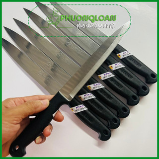 Dao KIWI Thái Lan 199 lưỡi dài 23cm, dao Kiwi Thái Lan cán nhựa đen, cán gỗ, cán nhựa vàng đầy đủ các size siêu sắc lưỡi