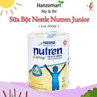 SỮA BỘT NESTLE NUTREN JUNIOR 400g - 800g cho bé tăng cân