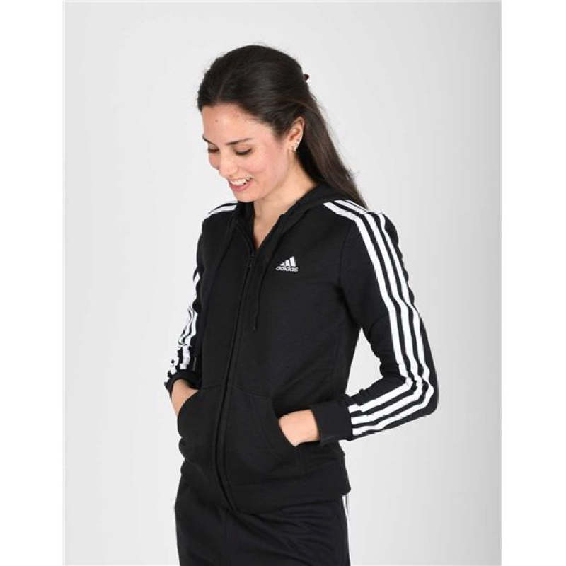 (Chính Hãng) Áo khoác nỉ thể thao nữ Adidas GL0792 Auth Newtag