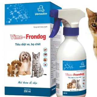 XỊT TRỊ VE RẬN CHÓ MÈO VIME FRONDOG