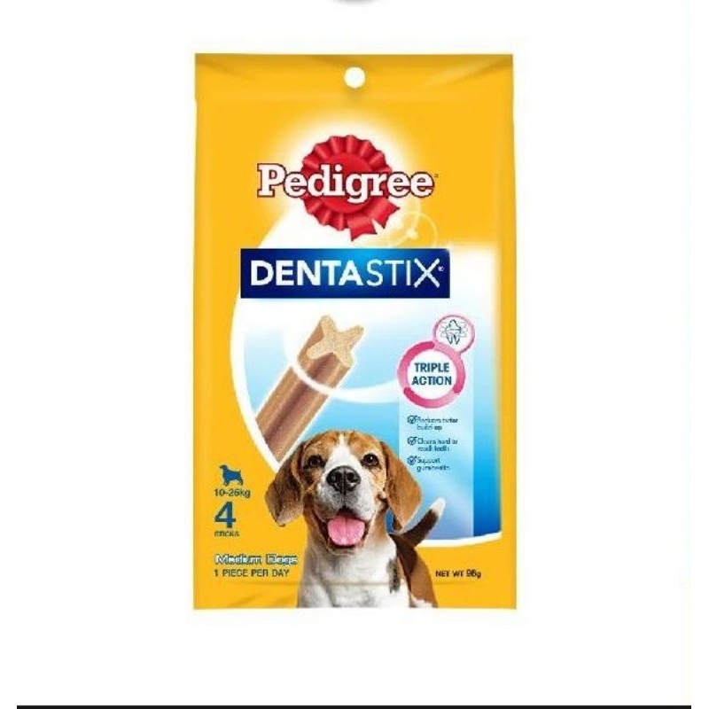 Bánh Xương PEDIGREE Dentastix (98g) Chăm Sóc Răng cho Chó Vừa