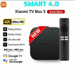 Android Tivi Box Xiaomi Mi Box S 4K (Gen 2, Gen 3) - Hàng Chính Hãng, Điều khiển giọng nó tiếng việt